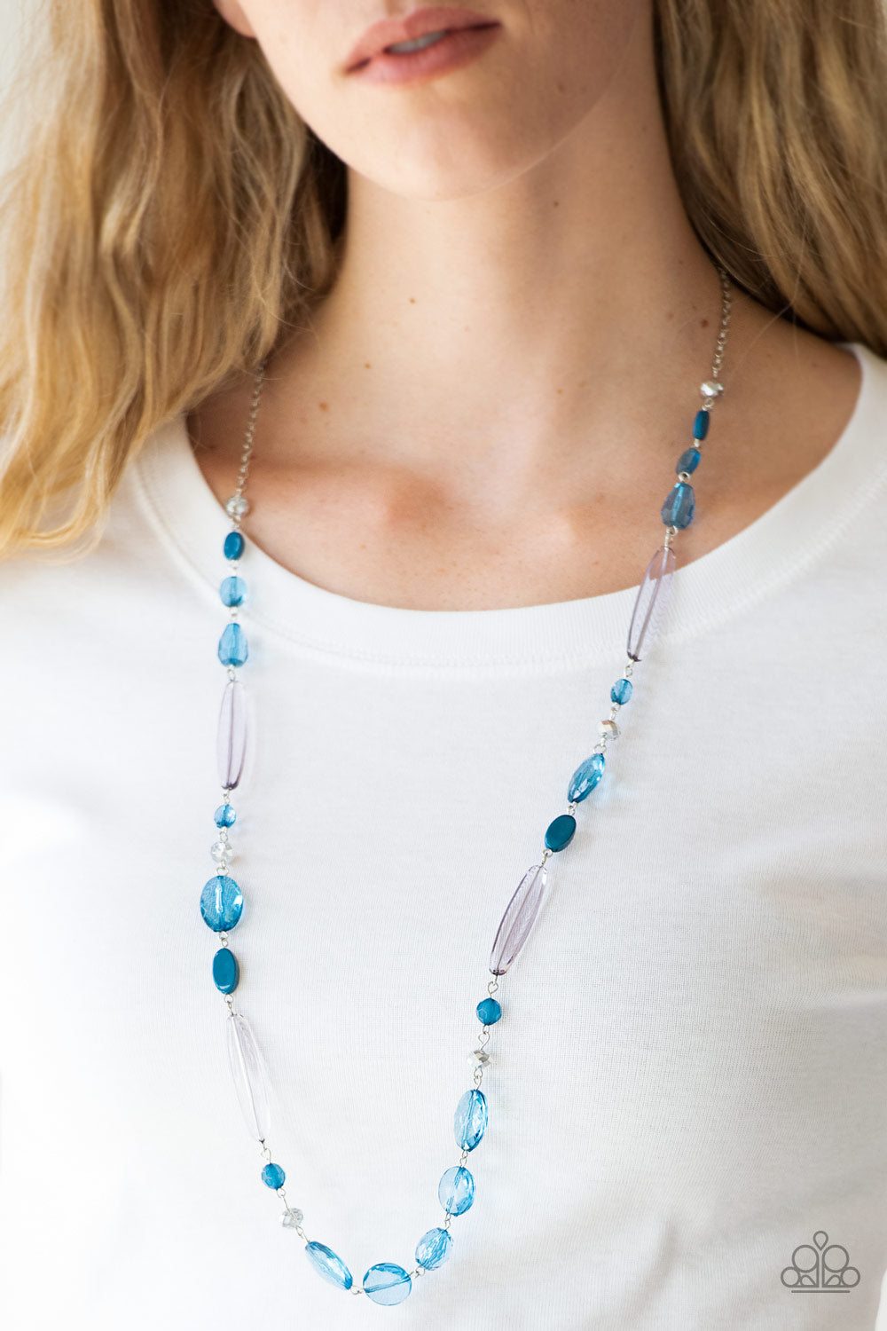 Quite Quintessence - Blue -Paparazzi Necklace
