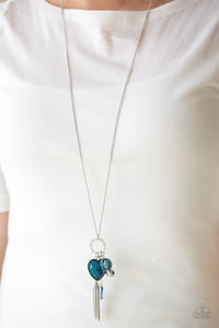 Haute Heartbreaker - Blue - Necklace