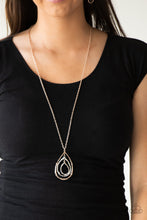 Load image into Gallery viewer, Going For Grit - Gold Paparazzi Necklace
