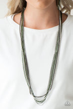 Load image into Gallery viewer, Colorful Calamity - Green - Necklace
