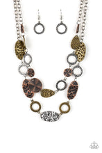 Load image into Gallery viewer, Trippin On Texture - Multi - Necklace
