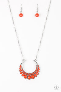 Count To ZEN - Orange - Necklace