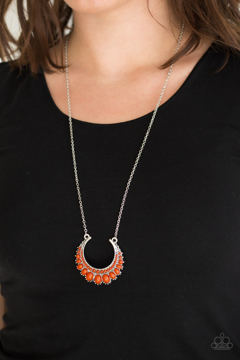 Count To ZEN - Orange - Necklace