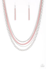 Load image into Gallery viewer, Intensely Industrial - Pink Paparazzi Necklace

