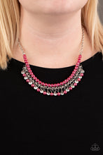 Load image into Gallery viewer, A Touch of CLASSY - Pink Paparazzi Necklace
