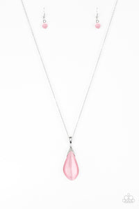 Friends In GLOW Places - Pink - Necklace