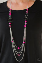 Load image into Gallery viewer, Bubbly Bright - Pink - Necklace
