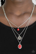 Load image into Gallery viewer, Southern Roots - Red - Necklace
