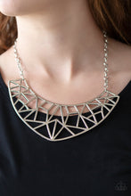 Load image into Gallery viewer, Strike While HAUTE - Silver - Necklace
