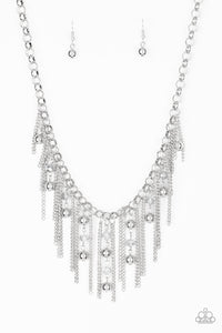 Ever Rebellious - Silver Paparazzi Necklace