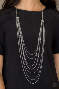 Radical Rainbows - Silver - Necklace