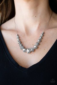 Crystal Carriages - Silver - Necklace