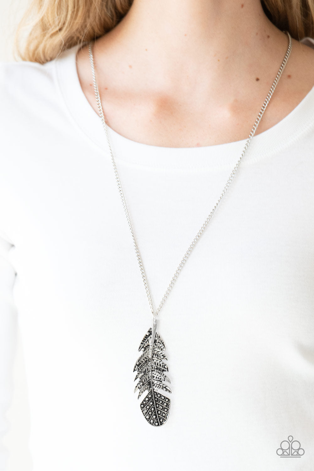 Free Bird - Silver - Necklace