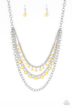 Load image into Gallery viewer, Ground Forces - Yellow Paparazzi Necklace
