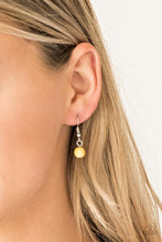 Load image into Gallery viewer, Ground Forces - Yellow Paparazzi Necklace
