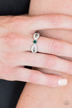 Load image into Gallery viewer, Extra Side Of Elegance - Green  Paparazzi Ring
