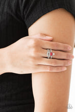 Load image into Gallery viewer, Timeless Tiaras - Red Paparazzi Ring
