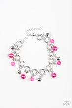Load image into Gallery viewer, Fancy Fascination - Pink Paparazzi Bracelet
