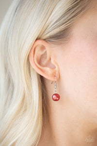 Fiercely Fancy - Red - Necklace
