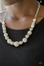 Load image into Gallery viewer, The Ruling Class - White Paparazzi  Necklace
