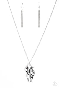 Fiercely Fall - Silver - Necklace