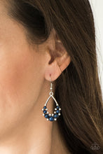 Load image into Gallery viewer, Fancy First - Blue Earrings
