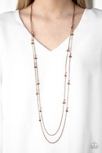 Load image into Gallery viewer, Ultrawealthy - Copper Paparazzi Necklace
