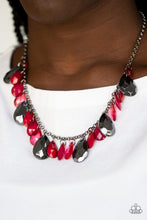 Load image into Gallery viewer, Hurricane Season - Red - Necklace
