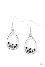 Load image into Gallery viewer, Raindrop Radiance - Black Paparazzi Earrings
