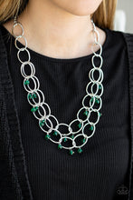 Load image into Gallery viewer, Yacht Tour - Green Paparazzi Necklace
