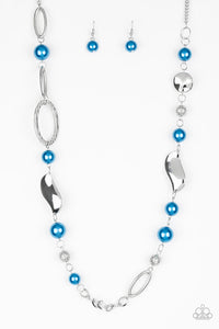 All About Me - Blue Paparazzi Necklace