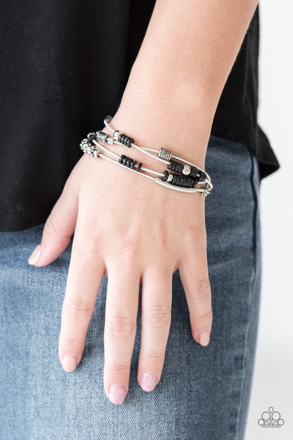 Tribal Spunk - Black - Bracelet