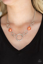 Load image into Gallery viewer, Lead Role - Orange Paparazzi Necklace
