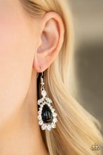 Load image into Gallery viewer, Award Winning Shimmer - Black - Earrings
