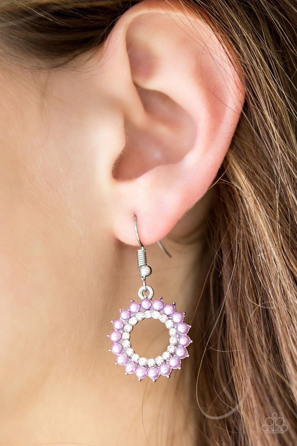 A Proper Lady - Purple - Earrings