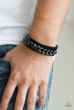 Load image into Gallery viewer, Be The CHAINge - Black - Bracelet
