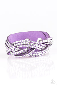 Bring On The Bling - Purple - Bracelet