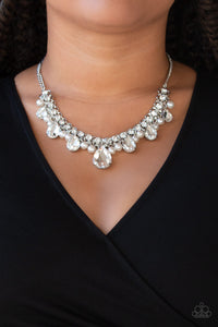 Knockout Queen - White - Necklace