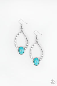 Pony Up - Blue - Earrings