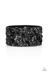 Starry Sequins - Black - Bracelet