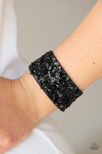 Starry Sequins - Black - Bracelet