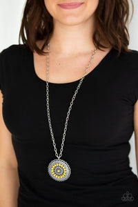 Lost SOL - Yellow Paparazzi Necklace