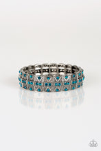 Load image into Gallery viewer, Modern Magnificence - Blue - Bracelet
