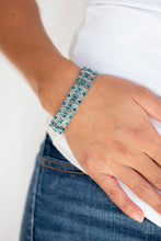 Load image into Gallery viewer, Modern Magnificence - Blue - Bracelet
