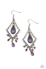 Load image into Gallery viewer, Southern Sunsets - Purple - Earrings
