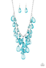 Load image into Gallery viewer, Irresistible Iridescence - Blue - Necklace

