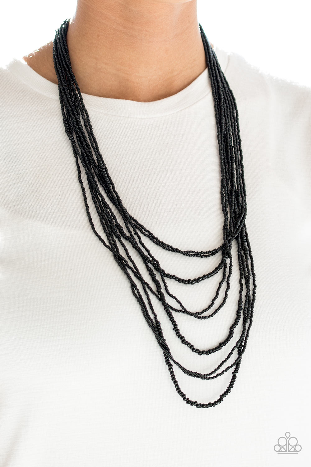 Totally Tonga - Black - Necklace