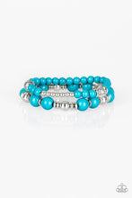 Load image into Gallery viewer, Colorful Collisions - Blue - Bracelet
