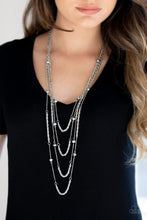 Load image into Gallery viewer, Open For Opulence - Silver - Necklace
