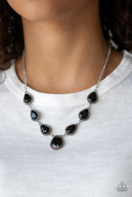 Load image into Gallery viewer, Socialite Social - Black - Necklace
